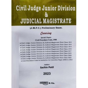 Aarti & Co.'s Civil Judge Junior Division & Judicial Magistrate (CJJD & JMFC) Preliminary Exam 2023 by Sachin Patil